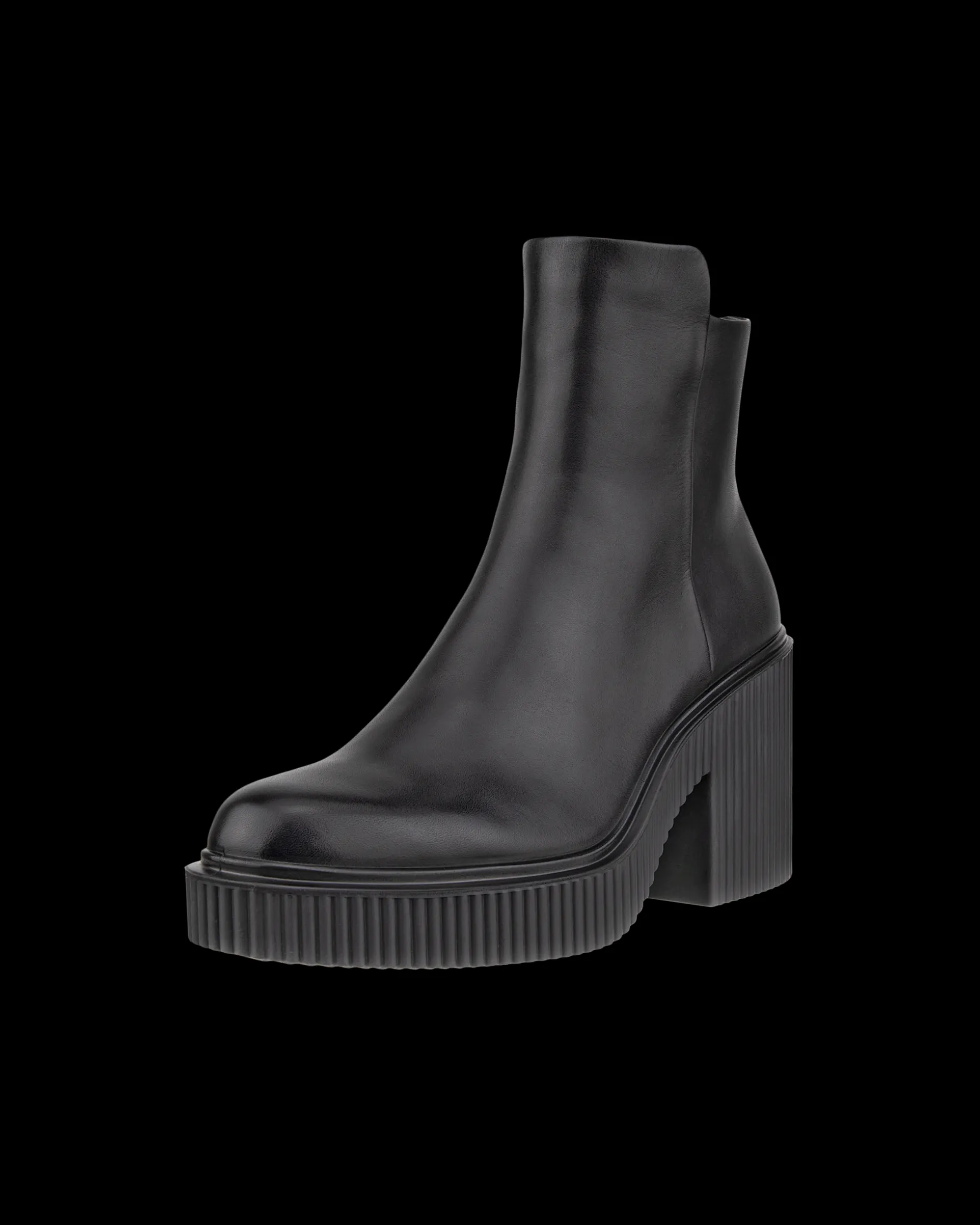 ECCO FLUTED HEEL